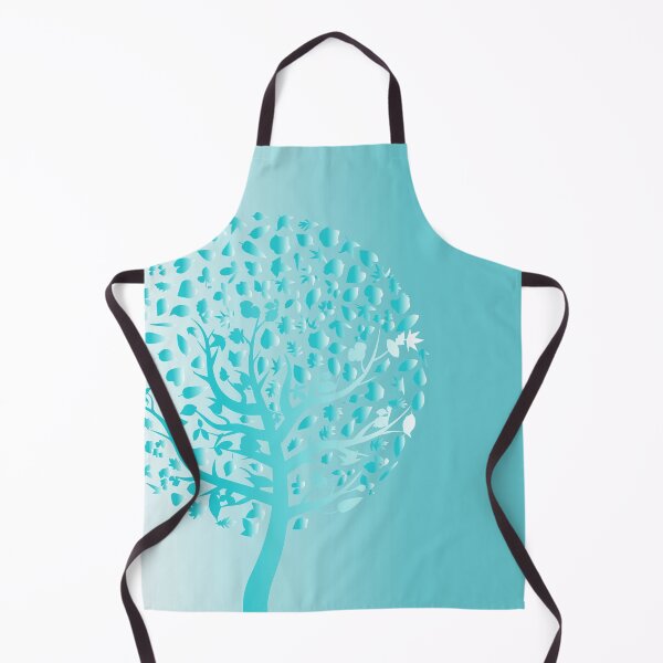 Item preview, Blue and white color scheme with trees. designed and sold by KwangCB.