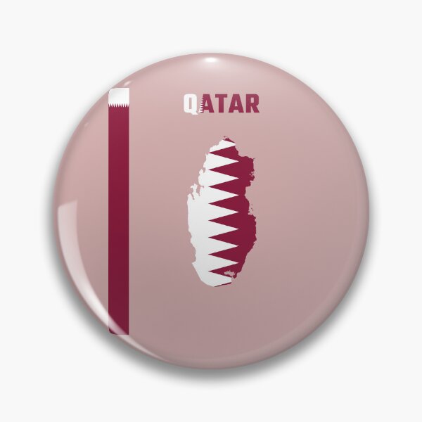 Item preview, Qatar Pride, National Flag & Map Silhouette Art designed and sold by mashmosh.