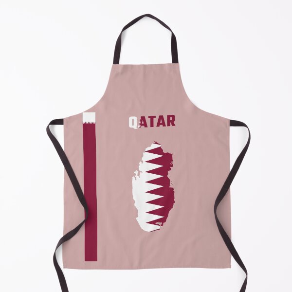 Item preview, Qatar Pride, National Flag & Map Silhouette Art designed and sold by mashmosh.