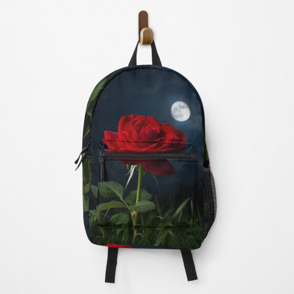 Item preview, Moonlit Red Rose designed and sold by PixelVibe782.