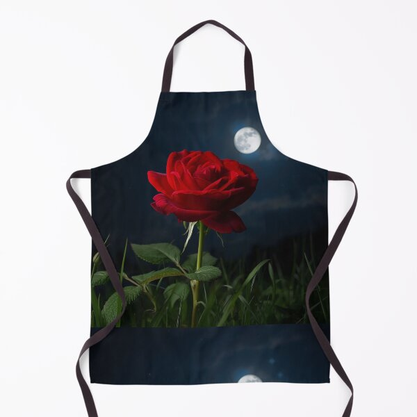 Item preview, Moonlit Red Rose designed and sold by PixelVibe782.