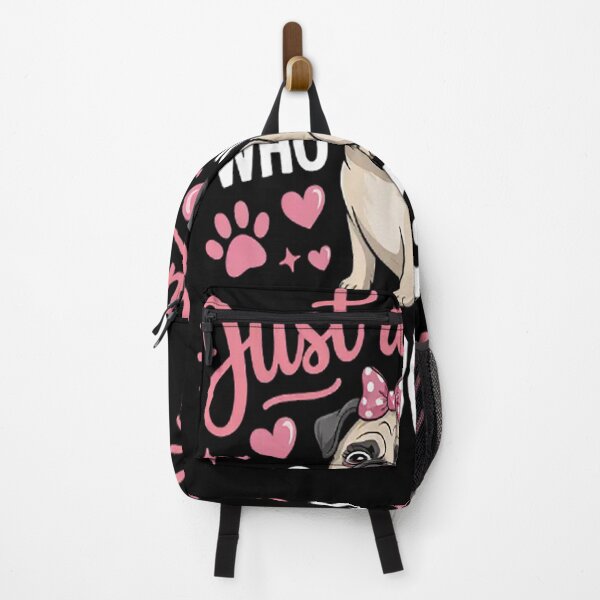 Item preview, Just A Girl Who Loves Pugs designed and sold by SignaturalGen.