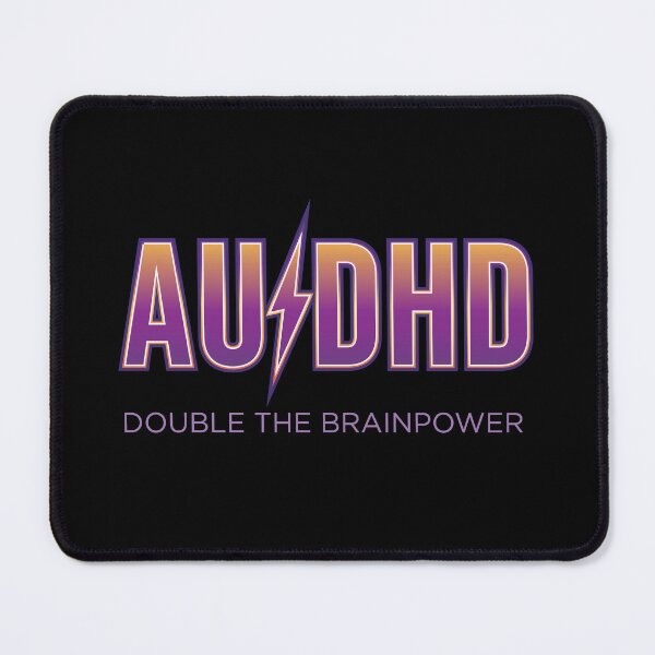Item preview, AuDHD - Double the Brainpower designed and sold by KyokoRox.