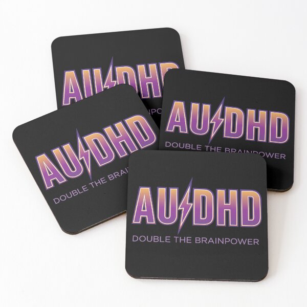 Item preview, AuDHD - Double the Brainpower designed and sold by KyokoRox.