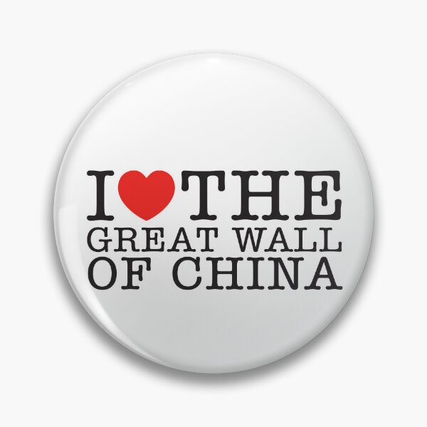 Item preview, I Love The Great Wall Of China designed and sold by shitpostee.
