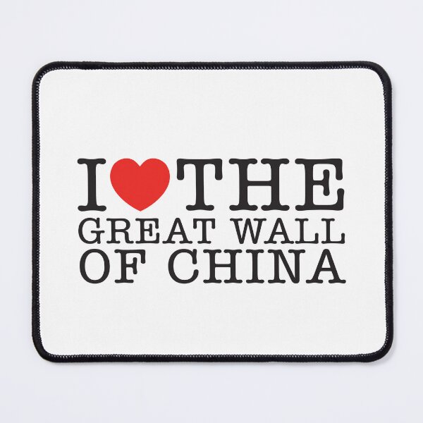 Item preview, I Love The Great Wall Of China designed and sold by shitpostee.