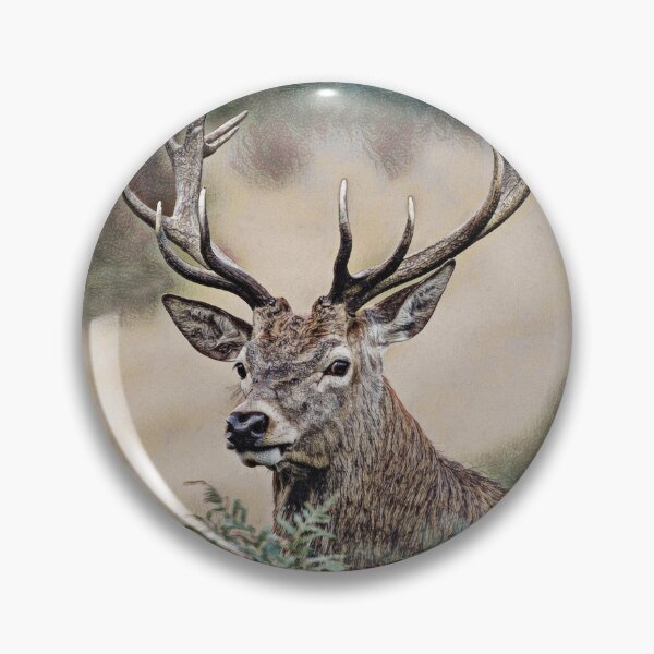 Item preview, Majestic Deer – Digital Oil Painting designed and sold by slikar.