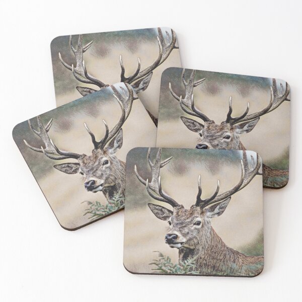 Item preview, Majestic Deer – Digital Oil Painting designed and sold by slikar.