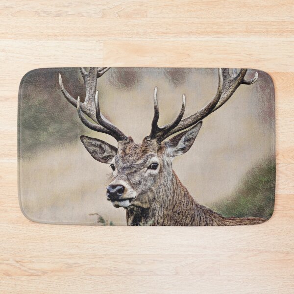 Item preview, Majestic Deer – Digital Oil Painting designed and sold by slikar.
