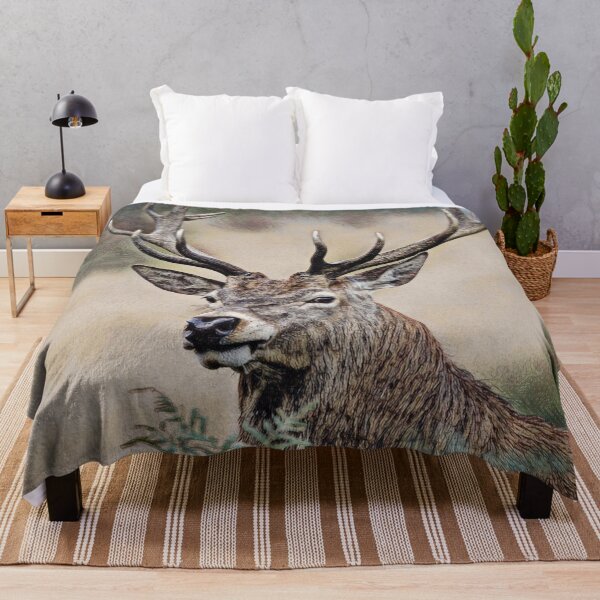Item preview, Majestic Deer – Digital Oil Painting designed and sold by slikar.