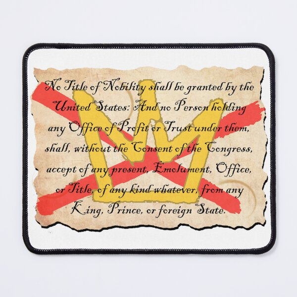 Item preview, No Kings In America designed and sold by Grimstoybox.