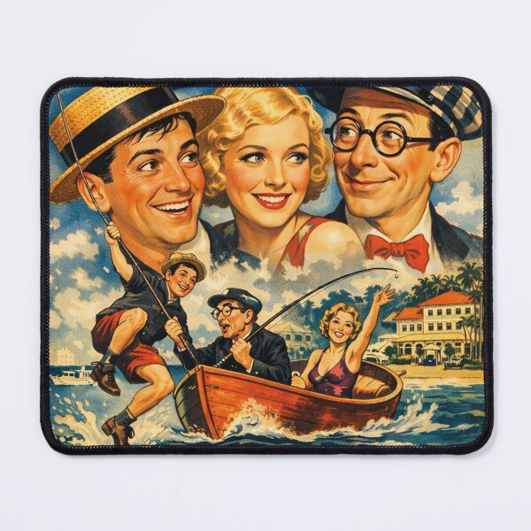 Item preview, Hook, Line and Sinker – vintage film poster design designed and sold by Mauswohn.