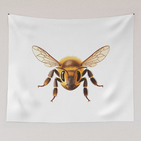 Item preview, Honey Bee Adorable Cute Animal Drawing For Beekepers designed and sold by SassyArtistry.