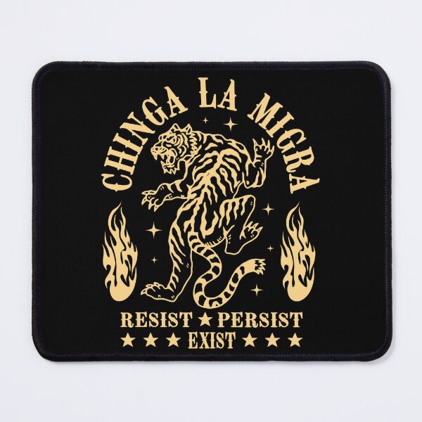 Item preview, Tiger Tattoo Chinga La Migra, Latino Protest, Human Rights designed and sold by vintagearttee.