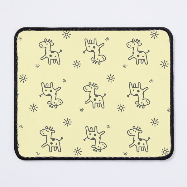 Item preview, Giraffe Doodle Kids Cartoon Line Art Fun Pose Seamles Patern designed and sold by Heiwa Art.