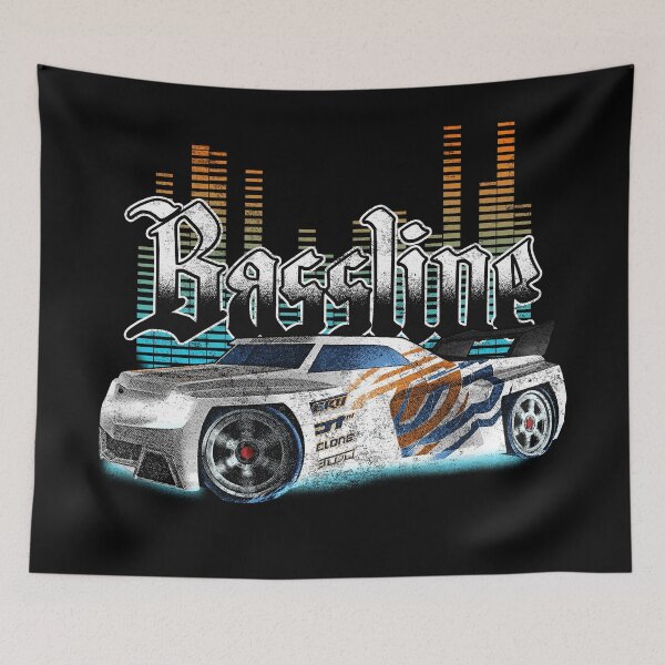 Item preview, Bassline - Screen Printed designed and sold by mEtaL-manIac.