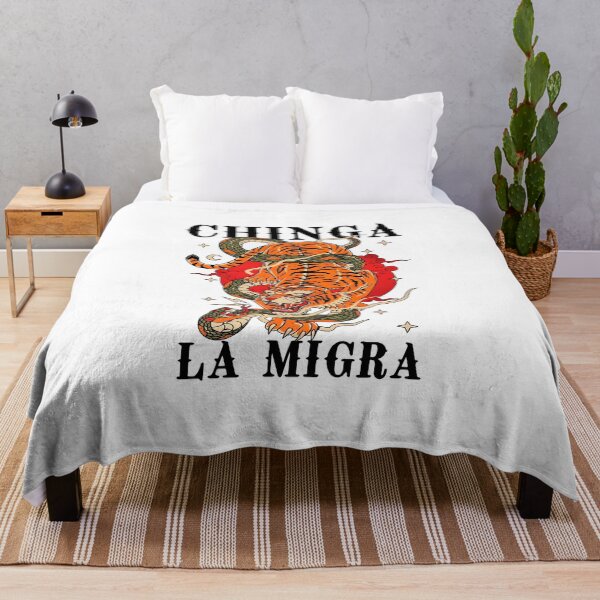 Item preview, Tiger Tattoo Chinga La Migra, Latino Protest, Human Rights, Democrat designed and sold by vintagearttee.