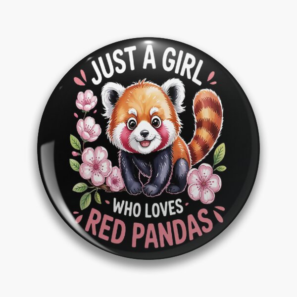 Item preview, Just a Girl Who Loves Red Pandas designed and sold by SignaturalGen.