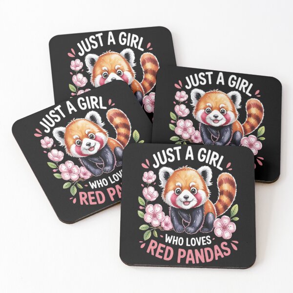 Item preview, Just a Girl Who Loves Red Pandas designed and sold by SignaturalGen.
