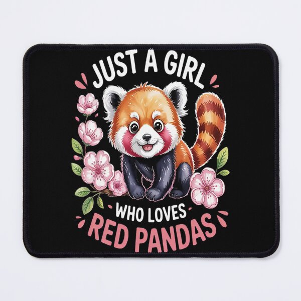 Item preview, Just a Girl Who Loves Red Pandas designed and sold by SignaturalGen.