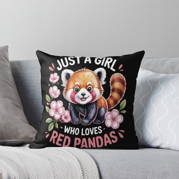 Item preview, Just a Girl Who Loves Red Pandas designed and sold by SignaturalGen.