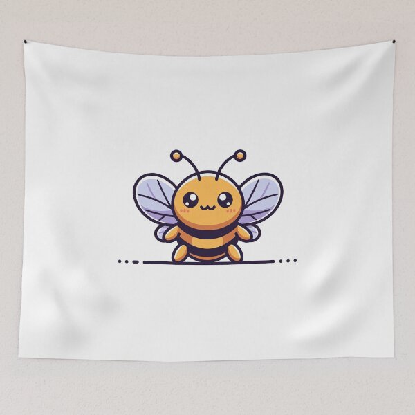 Item preview, Cute Honey Bee Adorable Animal Drawing For Beekeepers designed and sold by SassyArtistry.