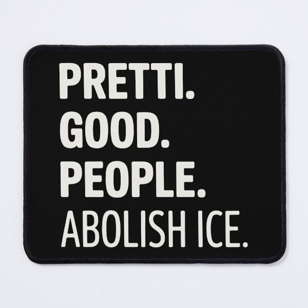Item preview, Pretti Good People Abolish Ice designed and sold by Eh Plus Designs.