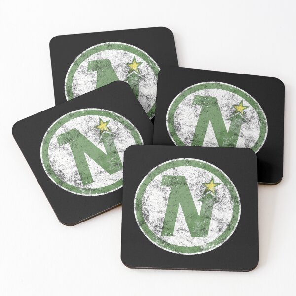 Item preview,  Minnesota Northstars Hockey Team Logo With Worn Effect designed and sold by Kodagoda.