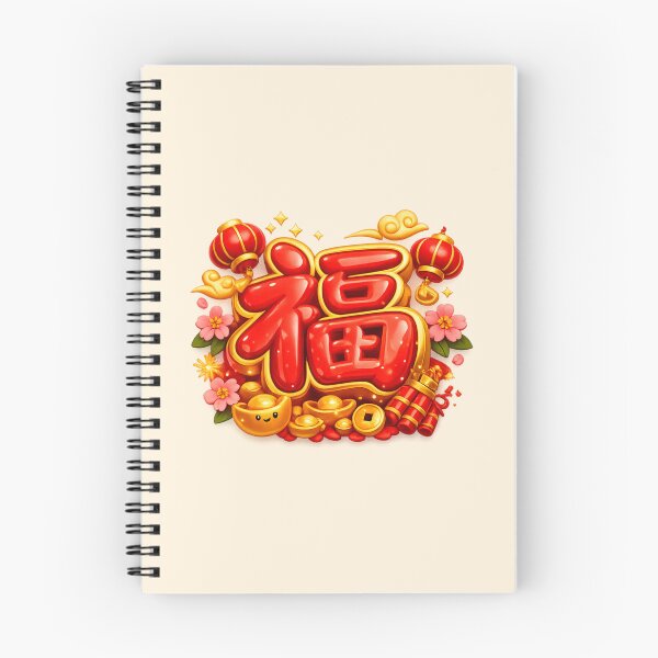 Item preview, Lucky Fu Fortune Symbol | Cute Chinese New Year Art designed and sold by Moons Studio.