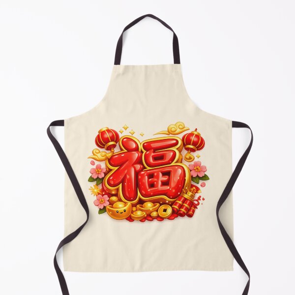 Item preview, Lucky Fu Fortune Symbol | Cute Chinese New Year Art designed and sold by Moons Studio.