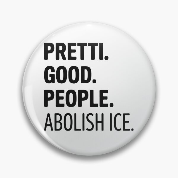 Item preview, Pretti Good People Abolish Ice designed and sold by Eh Plus Designs.
