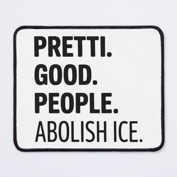 Item preview, Pretti Good People Abolish Ice designed and sold by Eh Plus Designs.