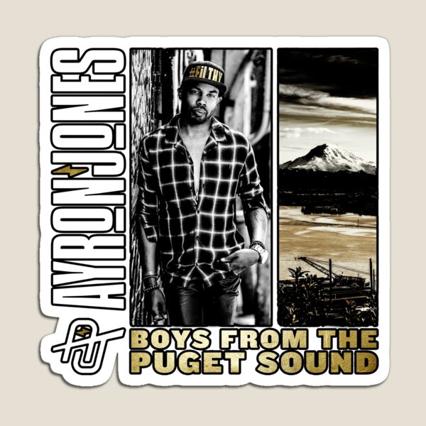 Item preview, Aron Jones Boys From The Puget Sound Music Artwork designed and sold by lholcbt.