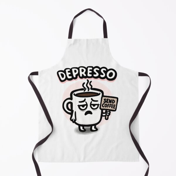 Item preview, Depresso Coffee Mug – Send Coffee Funny Tired Caffeine Humor Design designed and sold by VirtualLexi.