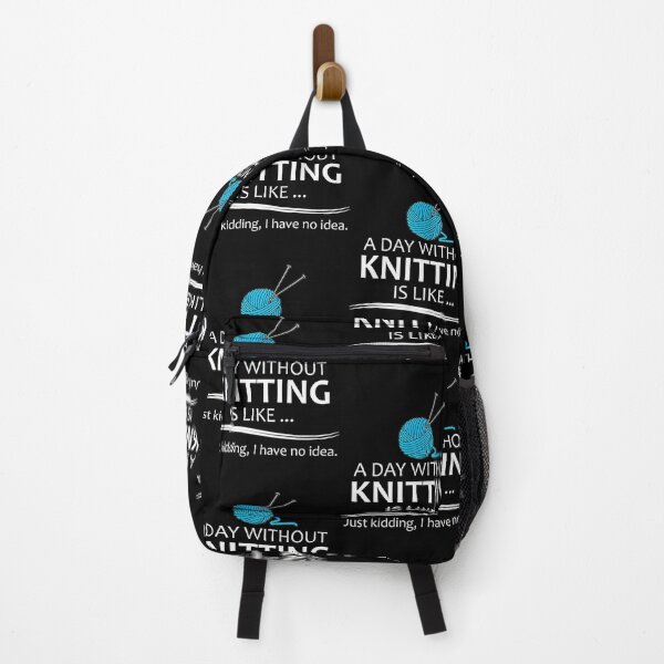 Item preview, A Day Without Knitting Quote designed and sold by dlpajtcukse77.