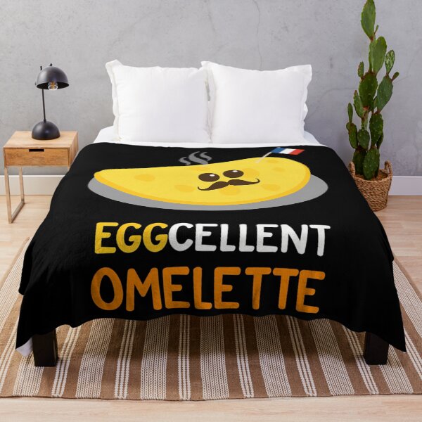 Item preview, Eggcellent Omelette Pun Design designed and sold by dlpajtcukse77.