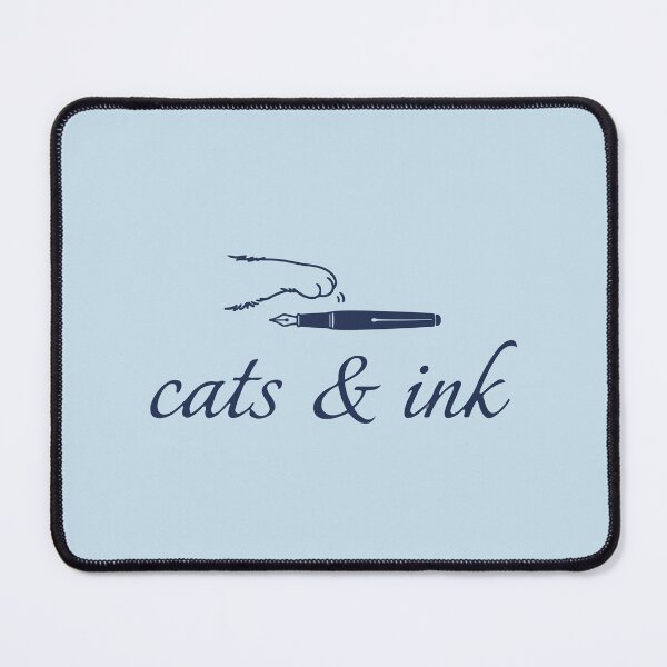 Item preview, Cats and Ink Fountain Pen Stationery Journaling designed and sold by FlashCraft Design.