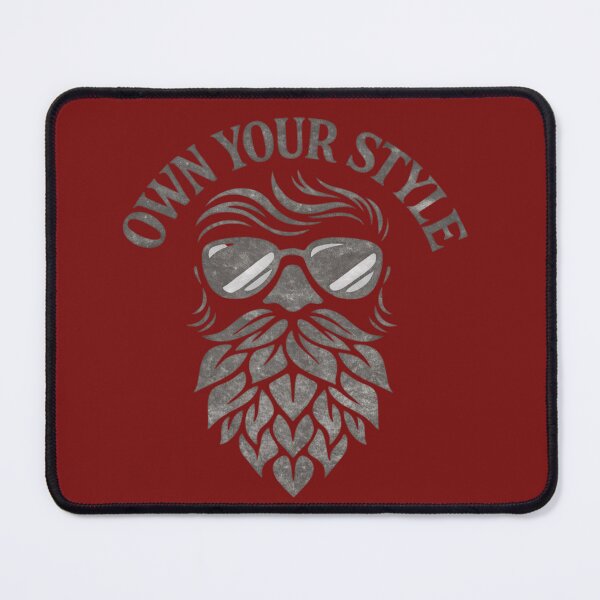 Item preview, Own Your Style – Bearded Man Sunglasses Vintage Beard Illustration designed and sold by MUKUND FASHION DESIGN.