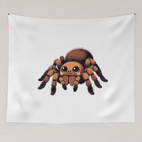 Item preview, Cute Brown Tarantula Illustration designed and sold by SassyArtistry.