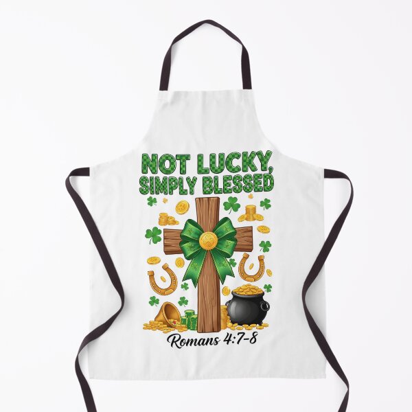 Item preview, Not Lucky Simply Blessed Religious Christian St Patricks Day designed and sold by OlakunleOloroz.