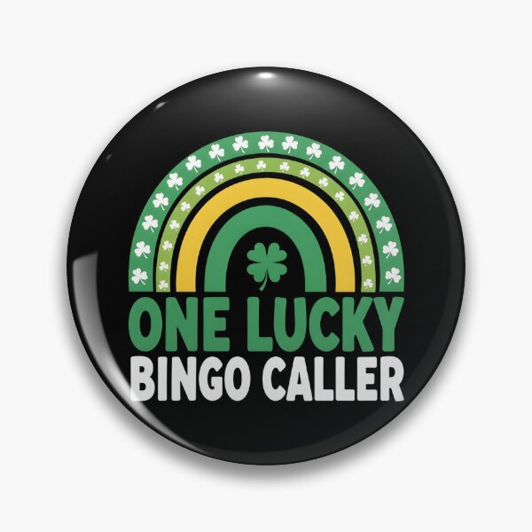 Item preview, One Lucky Bingo Caller St. Patrick's Day Funny Rainbow designed and sold by OlakunleOloroz.