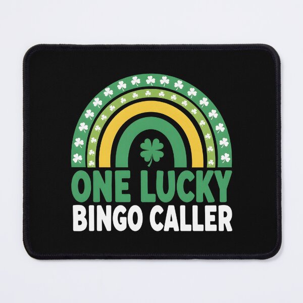 Item preview, One Lucky Bingo Caller St. Patrick's Day Funny Rainbow designed and sold by OlakunleOloroz.