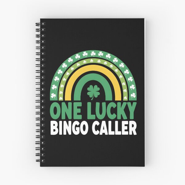 Item preview, One Lucky Bingo Caller St. Patrick's Day Funny Rainbow designed and sold by OlakunleOloroz.