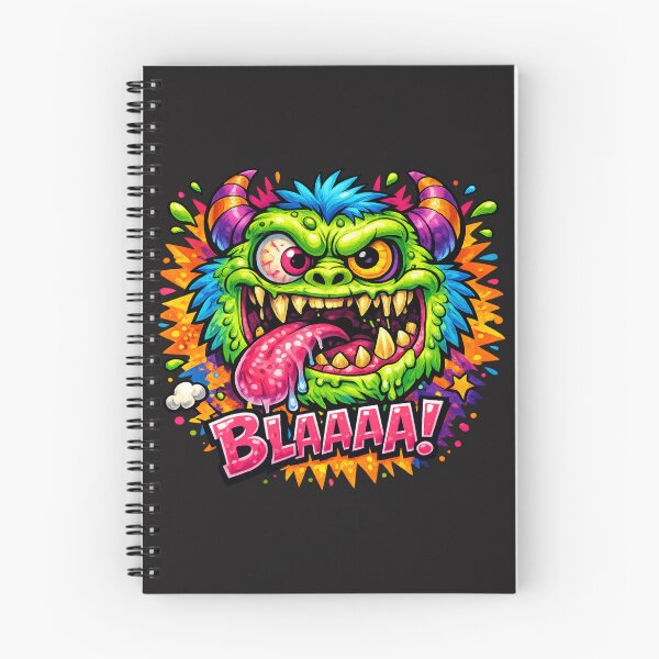 Item preview, BLAAAA! Monster Face – Funny Gross Cartoon Creature designed and sold by Harprints.Studio.