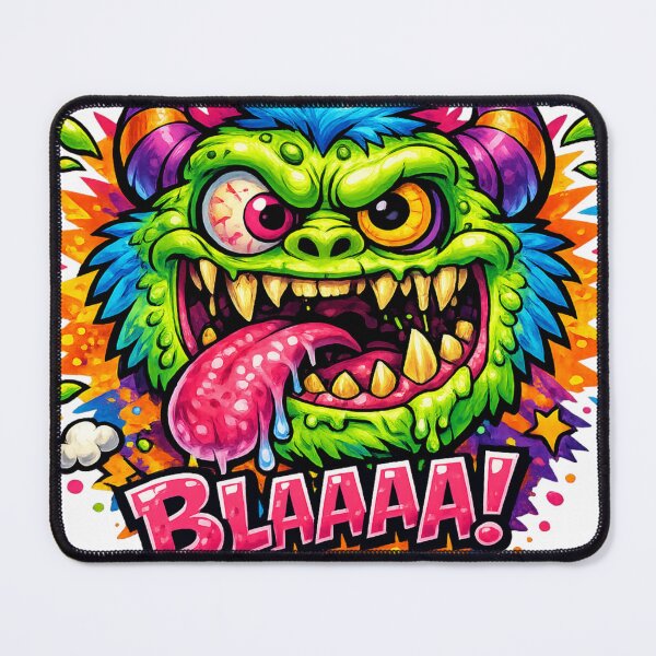 Item preview, BLAAAA! Monster Face – Funny Gross Cartoon Creature designed and sold by Harprints.Studio.