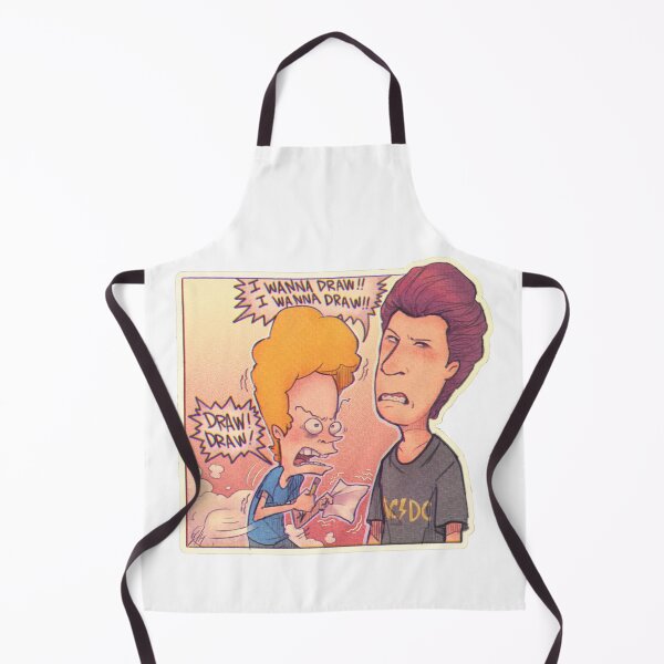 Item preview, Beavis wants to draw!!! designed and sold by Hushed Hannya.