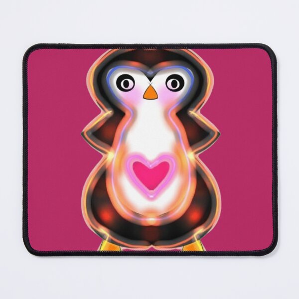 Item preview, Love At The Speed Of Light: Luminous Radiant Penguin Art designed and sold by HopeAndHustle.