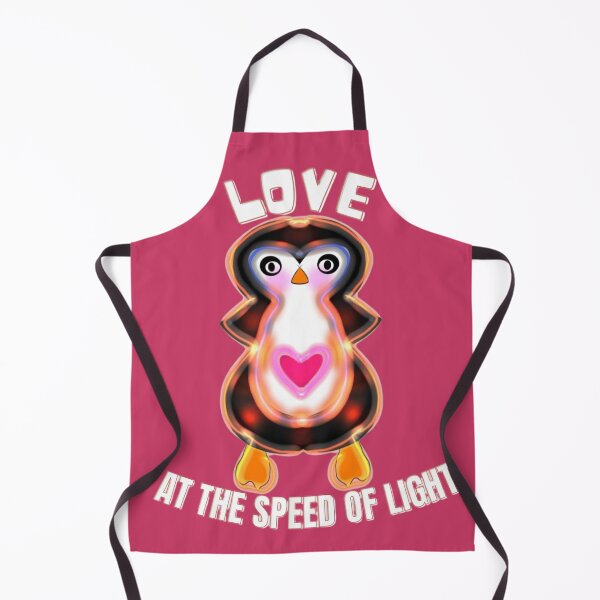 Item preview, Love At The Speed Of Light: Luminous Radiant Penguin Art designed and sold by HopeAndHustle.