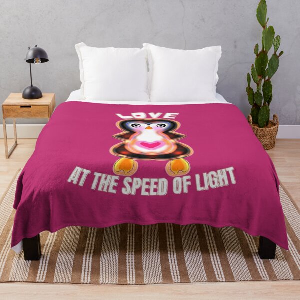 Item preview, Love At The Speed Of Light: Luminous Radiant Penguin Art designed and sold by HopeAndHustle.