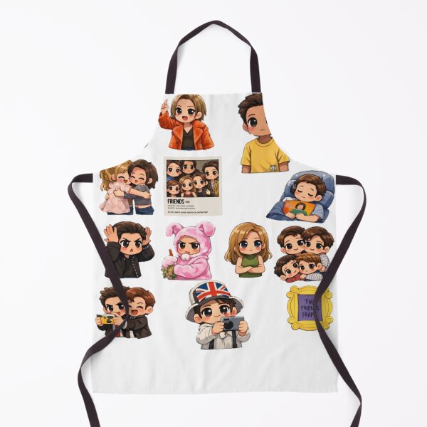Item preview, FRIENDS Inspired Sticker Pack | Funny TV Show Quotes & Icons | Aesthetic Laptop & Journal Stickers designed and sold by Fandom Universe.